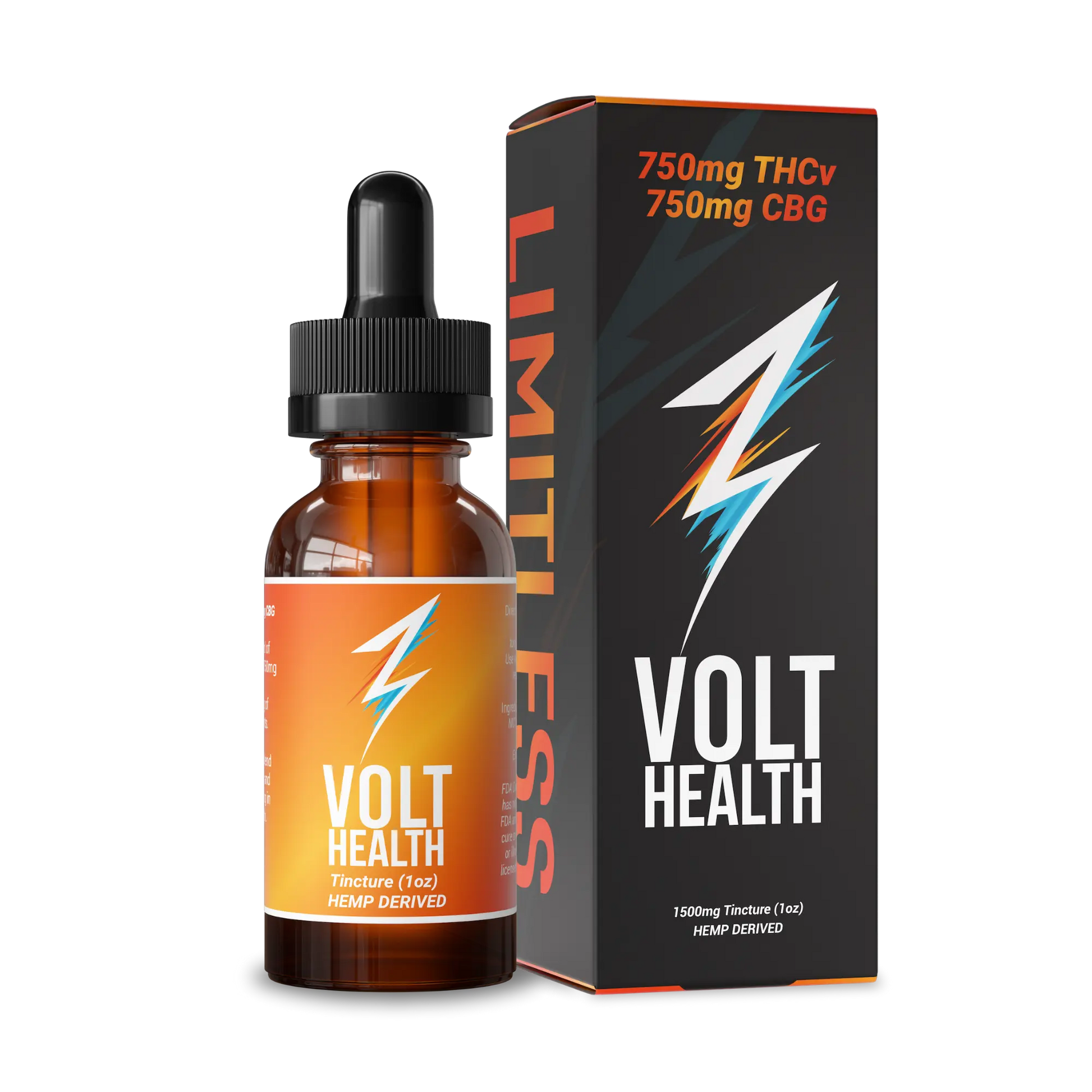 Volt Health, Limitless, Product Bottle and Packaging